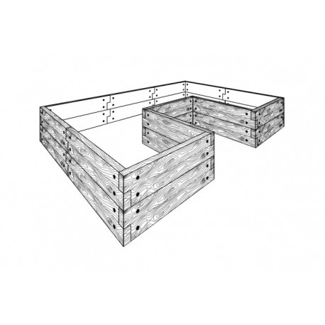 Rabata ogrodowa - kształt 4, typ Z, H - 58 cm 12
